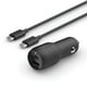 thumbnail image 1 of Cargador de coche Belkin de 37 W de doble puerto rápido con cable USB-C, 1 of 6