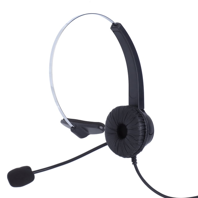 Adjustable VH500-RJ9 Telephone Headset Adjustable Headphone With Noise Cancelling Microphone