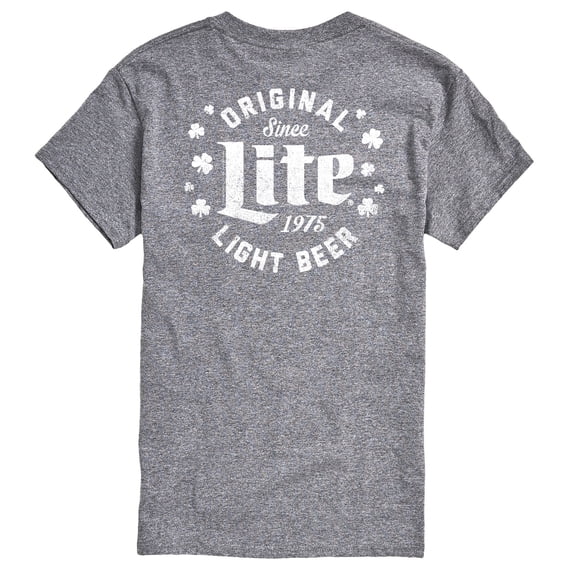 Miller Lite - St. Patrick's Original Light Beer - Men's Short Sleeve Graphic T-Shirt