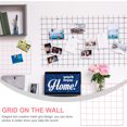 thumbnail image 4 of Wall Grid for Photo Metal Wall Grid Panel DIY Wire Photo Hanging Display Grid, 4 of 8