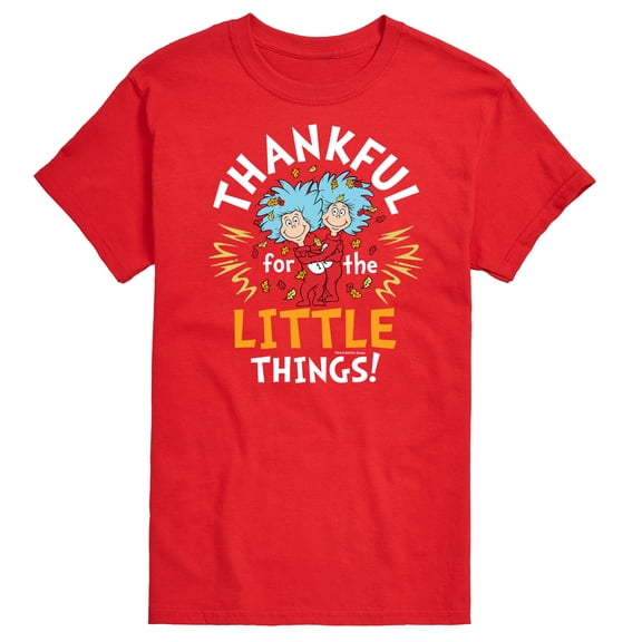 Dr. Seuss - Thanksgiving Is A Family Thing - Men's Short Sleeve Graphic T-Shirt