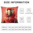 thumbnail image 5 of Autua Parrot Theme Decorative Pillow Cover for Home Couch Living Room Bed Sofa - Durable Cotton Linen Material - Indoor/Outdoor Use - Hidden Zipper Closure - 1PC Pillow Case 22x22in, 5 of 5