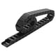 thumbnail image 1 of Cable de remolque UKCOCO de plástico flexible, semicerrado y anidado, CNC, portacables, 1 m (negro), 1 of 7