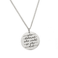 thumbnail image 3 of Inspirational Necklace For Women - She Believed She Could So She Did, Mantra Inspirational Necklaces, Inspirational Jewelry & Gifts, 18-Inch, 3 of 4