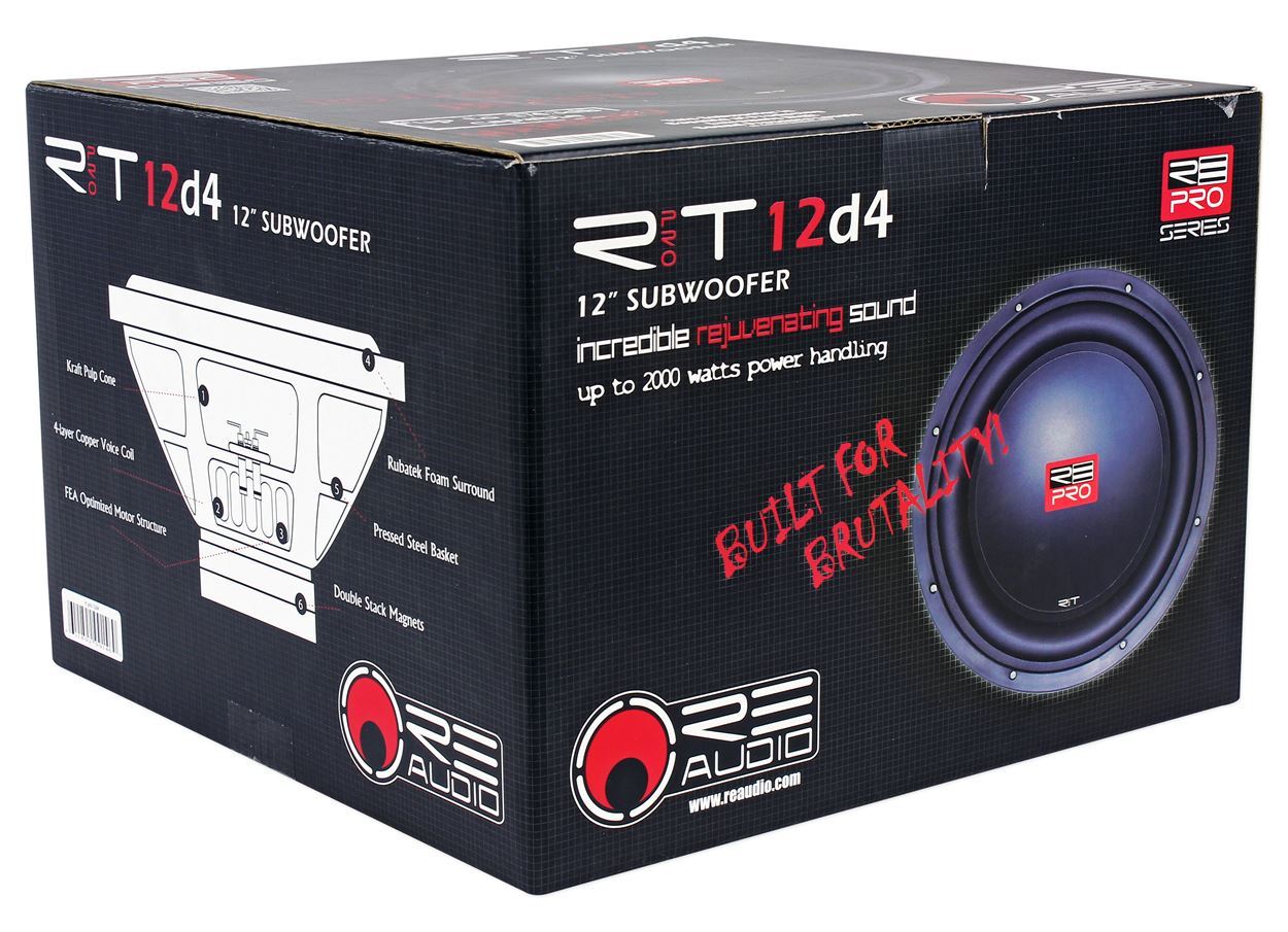 RE Audio RTPRO12D4 RT PRO 12D4 12\