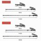 thumbnail image 2 of 2023 New 5-section Folding Trekking Poles Walking Stick Hiking Naturehike Antishock, 2 of 2
