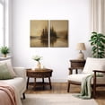 thumbnail image 4 of Canvas Print Vintage Landscape Wall Art Set of 2 Modern Farmhouse Decorative for Living Room Bedroom - 24"x36" x 2, 4 of 8