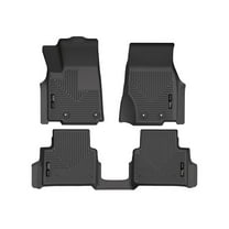 Husky Liners 99181 Weatherbeater Floor Mats Fit 2021-2025 Jeep Grand Cherokee L w/ 2nd Row Bucket Seats - Front/2nd Seat - Black