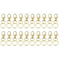 thumbnail image 1 of Lobster Claw Clasps,40PCS Metal Lobster Clasp Gold Lobster Clasp Metal Lobster Clasp Streamlined Design, 1 of 14