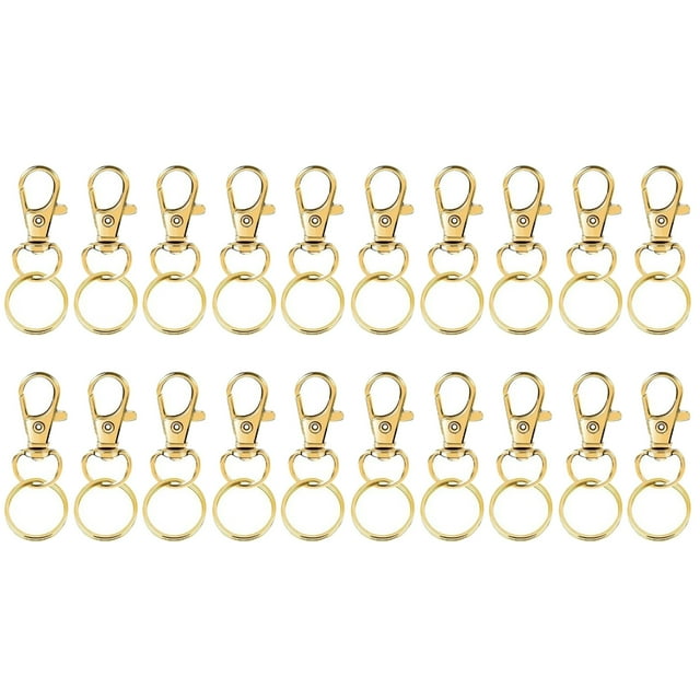 Lobster Claw Clasps,40PCS Metal Lobster Clasp Gold Lobster Clasp Metal Lobster Clasp Streamlined Design