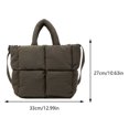 thumbnail image 2 of Bolsos Mensajero Cruzados Suaves para Mujer Bolso Hobo Elegante Gran Capacidad, 2 of 9
