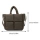thumbnail image 2 of Bolsos Mensajero Tipo Cartera Acolchados para Mujer Gran Capacidad, 2 of 9
