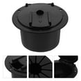 thumbnail image 4 of KAKOWELY 1 Set Of Black Wire Round Storage Box For Rvs Yachts Cable Management Hatch Rv Cable Connection Box Rv Cable Hatch Round Electric Cable Hatch,4.45X"X4.45"X2.87", 4 of 5