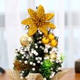 thumbnail image 4 of (20 * 10 cm) Mini juego de Navidad Árbol Decoración de escritorio Regalo para niños Árbol de Navidad Decoración de trompeta Árbol granular rojo y blanco, 4 of 9