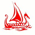 thumbnail image 4 of Opvise Viking Ship Car Truck Laptop Motorcycle Reflective Decals Sticker Decoration, 4 of 5