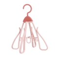 thumbnail image 2 of Siruishop Shoe Drying Rack Foldable 360 degree Rotatable Hold 4 Multifunctional Shoes Hanger pink, 2 of 8