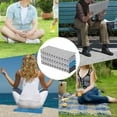thumbnail image 2 of REDCAMP Foam Sitting Mat for Backpacking, Aluminum Foil Ultralight Foldable Z Seat Pad for Outdoors Camping Hiking,Navy Blue,2 Pack, 2 of 8