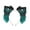 Green, variant on Wolf Ear Hairband Soft Plush Hair Styling Accessory For Party Ear Hairband Comfortable Headpiece Bendable Ear Hairhoop for Party