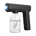 thumbnail image 3 of Nano Spray Desinfección Pistola Carga Portátil Luz Azul Atomizador Pistola Alcohol Pulverizador (Negro) Sincero Electrónica, 3 of 5