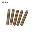 thumbnail image 3 of Uxcell 12pcs packs Fully Threaded Rods 1/4x1-1/2" for Mounting Assembly Fastening, Colorful Zinc, 3 of 5
