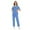 New Sky Blue, variant on VIAOLI Scrubs Sets for Women - Stretch V-Neck Top & Drawstring Pants Medical Uniform, 10 Colors