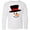 AA-White, variant on Inktastic Snowman with Top Hat and Carrot Nose Long Sleeve Youth T-Shirt