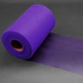 thumbnail image 4 of Purple Tulle Fabric Rolls 6 Inch by 25 Yards Tulle Roll Spool Fabric for DIY Tutu Skirt Baby Shower Birthday Party Wedding Decorations Christmas Craft Supplies (Blue), 4 of 8