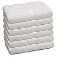 Martex Commercial Basic White 6Pack Bath Towel Set