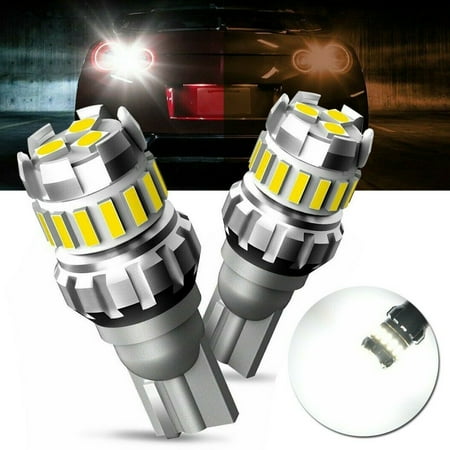 

Harupink 2pcs LED Reversing Light Bulb DC 12V-24V T15/ W16W LED Bulbs 2400LM LED Car Light Bulb with 6000K-7000K Whtie Light 18W LED Backup Light Bulb for Most Car