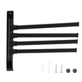 thumbnail image 2 of Towel Bar, Matte Black Finish Bothroom Hardware  For Bathrooms For Balconies, 2 of 8