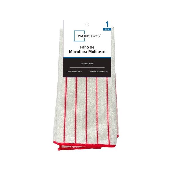 Toalla Microfibra Mainstays Multiusos Rayas 60X40