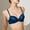 Blue, variant on Seamless Bras for Older Women Wireless Pink Push-up Solid Bra Brasiers Women 32