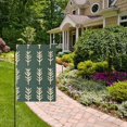 thumbnail image 2 of Yayeee Garden Flag 12" x 18" Double Sided Outdoor Yard Lawn Holiday Decorations, Dark Green Leaves, 2 of 6