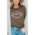 thumbnail image 5 of Cursive Football Game Day Graphic Tee T-Shirt, 5 of 10