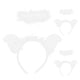 thumbnail image 1 of 3 diademas de ángel con plumas para mujer, accesorio para disfraz de Halloween, diadema de ángel blanco para disfraz, banda para el cabello para decoración de fiestas y festivales, 1 of 8