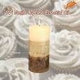thumbnail image 4 of Meltone Pillar Candles, Scented Candle, Set of 3 Vanilla Cupcake Aromatherapy Candles for Home Scented, Woman Gifts, Bathroom, Spa, Wedding (3 × 6"), 4 of 7