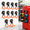 V1 Pro 2.59" Strong Medium L Orange 10PC, variant on 3.46" Ultimate Large XL Orange 4PC Heavy Duty Magnetic Hardware Hooks