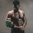 thumbnail image 1 of Fiudx Codera de Compresión, Soporte Articular Ligero, Protector de Brazo de Tenista de Alta Elasticidad, Diseño Cómodo de Grosor Medio, Ideal para Ciclismo, Baloncesto y Fitness, Estilo de Vida Activ, 1 of 6