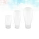 thumbnail image 4 of GOOHOCHY botellas de viaje para cosméticos, champú, acondicionador, loción, envases de viaje de 30 ml, 60 ml y 100 ml (blancos)., 4 of 8