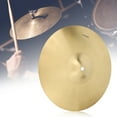thumbnail image 2 of Unfading Brass Cymbal Cymbal Vibrant For Professional Music Lovers Large Music Programs, 2 of 8
