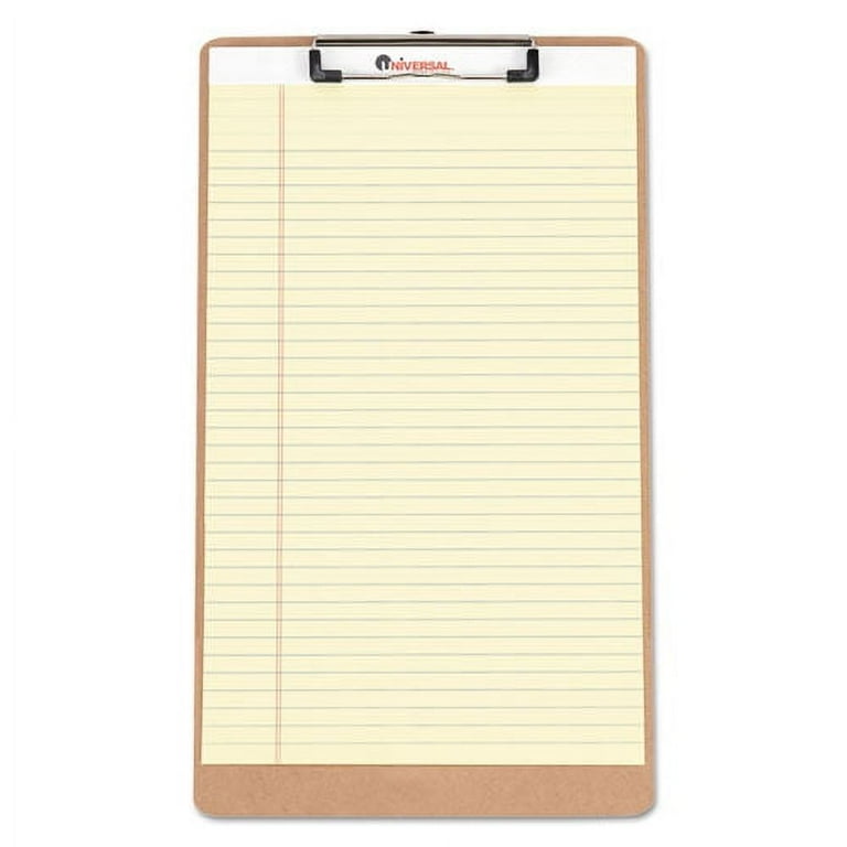 Hardboard Clipboard with Low-Profile Clip, 0.5 Hardboard Clipboard with Low-Profile Clip, 0.5