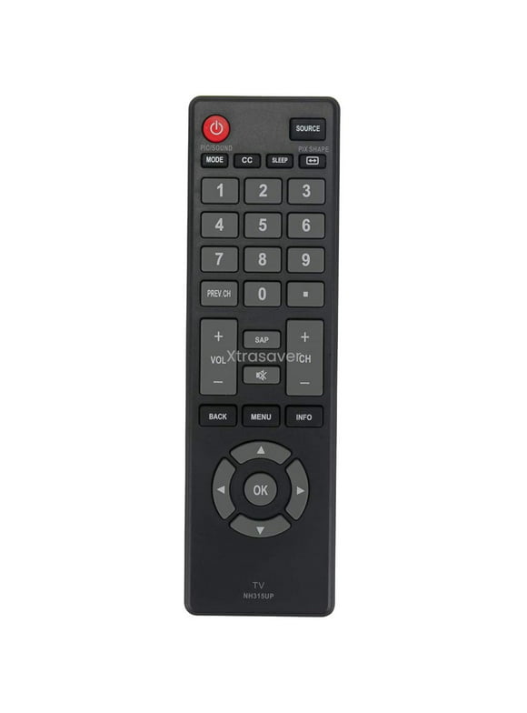 Sanyo NH315UP Replacement Remote Control Applicable for Sanyo LCD LED TV FW50D36F FW40D36F FW43D25F FW55D25F FW55D25F-B