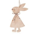 thumbnail image 5 of 3PCS DIY Home Decorations Party Supplies Easter Ornaments Easter Rabbit Cute Bunny Wood Crafts 3PCS STYLE 2, 5 of 8