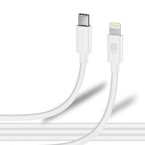 Cable tipo C a Lightning BYTECH de 1 m, blanco