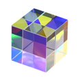 thumbnail image 2 of Prisma De Dispersión Rgb Prisma de vidrio combinador, regalo de física, prisma de cubo arcoíris para enseñar espectro de luz Sywqhk Para estrenar, 2 of 4