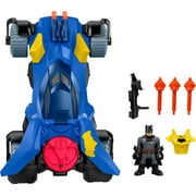 Imaginext DC Super Friends Batmobile مع شخصية باتمان أكشن، 1.66 رطل