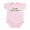 Petal Pink, variant on CafePress - Play Therapy Infant Bodysuit - Baby Light Bodysuit, Size Newborn - 24 Months