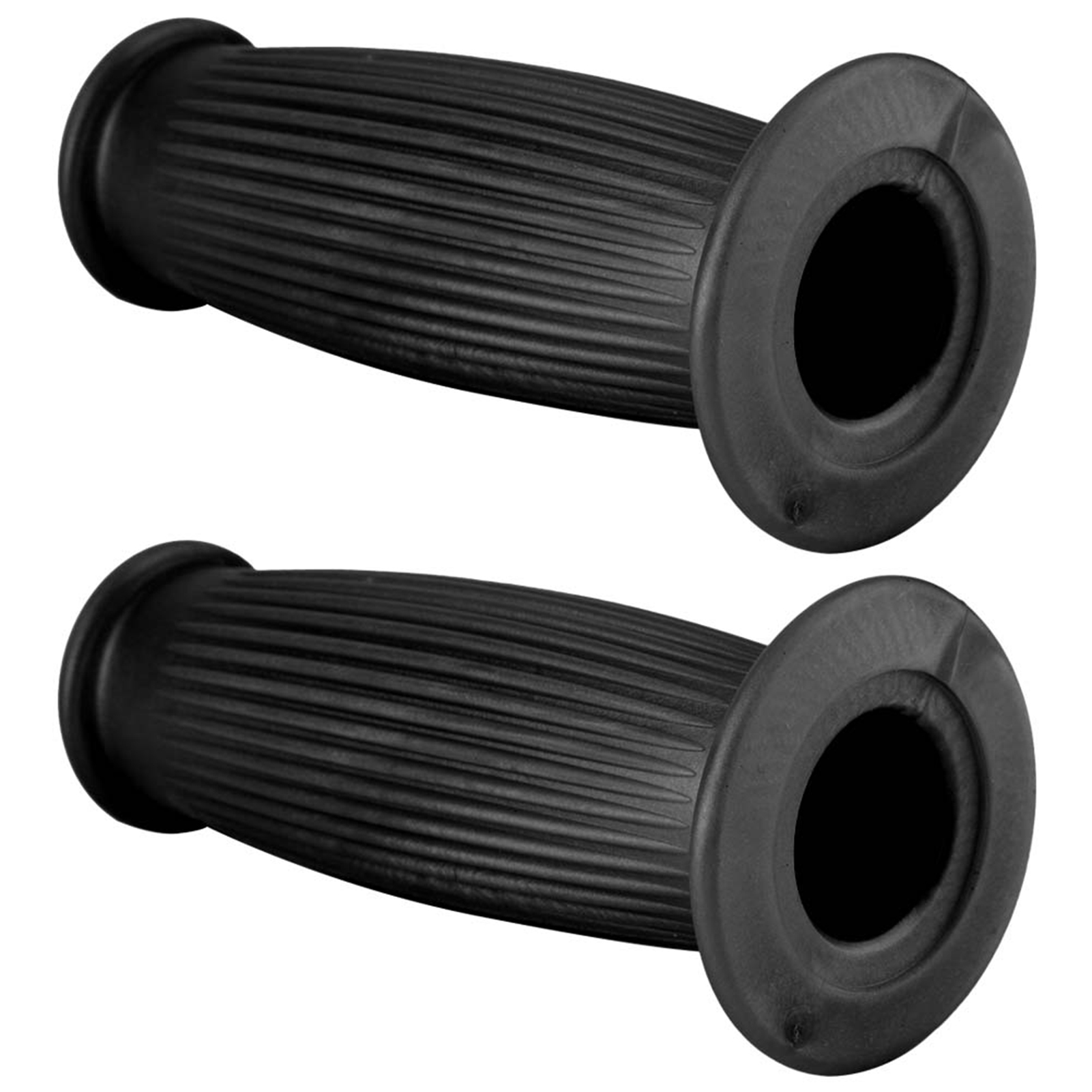 Paire Poignées Guidon Moto TPU 1 Pouce (25/28mm) - Universel Vintage Café Racer - Confortable & Antidérapante
