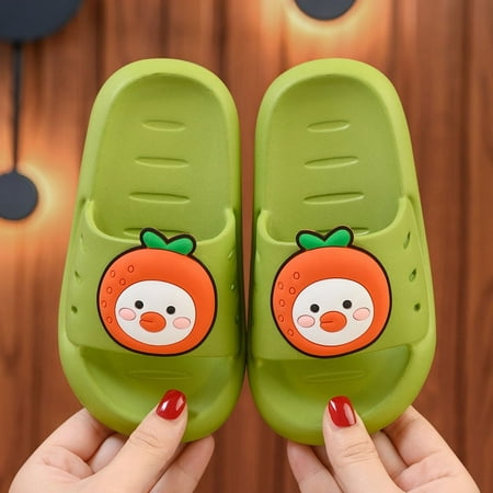 

Children‘s Slippers Summer Men‘s and Women‘s Middle and Old Children‘ Wear Bath Non-slip Soft Bottom Cute Baby Cartoon Sandals