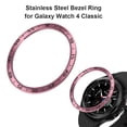 thumbnail image 3 of Anillo De Bisel Anillo de bisel para Samsung Galaxy Watch 4 Classic 46mm (A Rose Pink Black) Likrtyny Para estrenar, 3 of 7